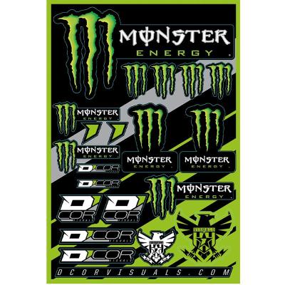 Autocollant planche Monster Energy DCOR