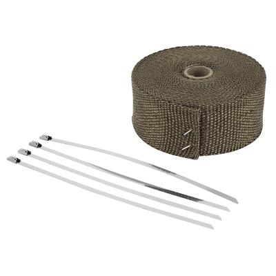 Bande thermique P2R BANDE THERMIQUE ISOLANTE MARRON LONGUEUR 10 M LARGEUR 50 mm LIVREE 4 ATTACHES