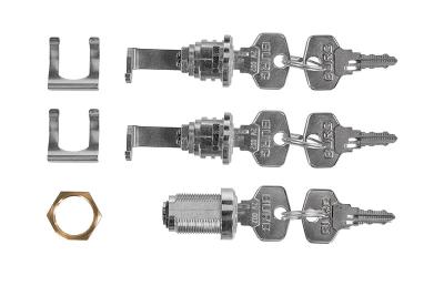 Barillet de bagagerie Touratech ZEGA pour Top case XXL - Argent