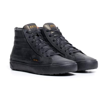 Baskets Moto TCX Boots STREET 3 LADY WATERPROOF - BLACK/GOLD