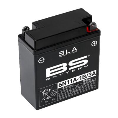 Batterie BS Battery SLA 6N11A-1B/3A ferme Type Acide Sans entretien/pr&ecirc;te &agrave; l'emploi