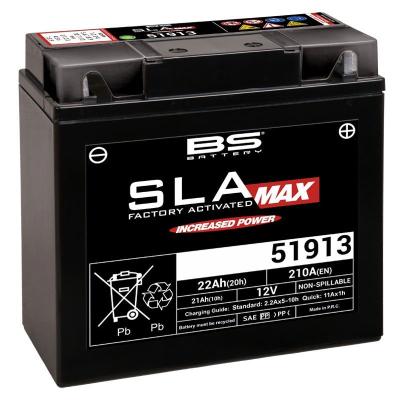 Batterie BS Battery SLA MAX 51913 ferme Type Acide Sans entretien/pr&ecirc;te &agrave; l'emploi