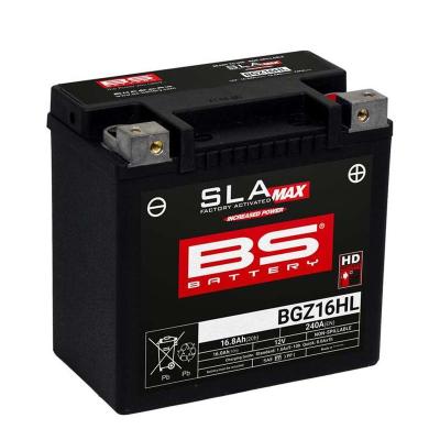 Batterie BS Battery SLA MAX BGZ16HL (FA) ferme Type Acide Sans entretien/pr&ecirc;te &agrave; l'emploi