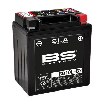 Batterie BS Battery SLA YB10L-B2/BB10L-A2/B2 ferme Type Acide Sans entretien/pr&ecirc;te &agrave; l'emploi