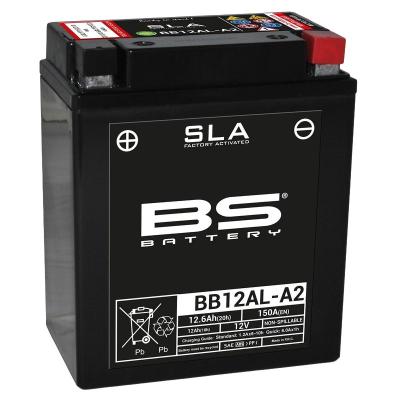 Batterie BS Battery SLA YB12AL-A2/BB12AL-A2 ferme Type Acide Sans entretien/pr&ecirc;te &agrave; l'emploi