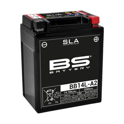 Batterie BS Battery SLA YB14L-A2/BTX14AHL /BB14L-A2-B2 ferme Type Acide Sans entretien/pr&ecirc;te &agrave; l'emploi
