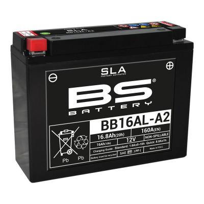 Batterie BS Battery SLA YB16AL-A2/BB16AL-A2 ferme Type Acide Sans entretien/pr&ecirc;te &agrave; l'emploi