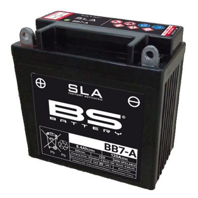 Batterie BS Battery SLA YB7-A/BB7-A ferme Type Acide Sans entretien/pr&ecirc;te &agrave; l'emploi