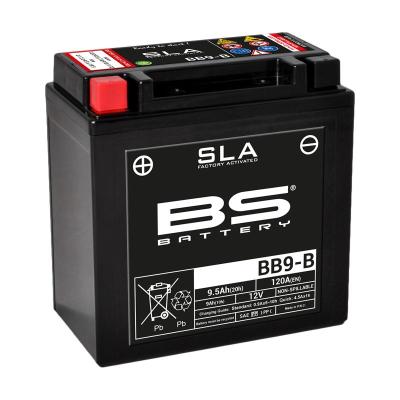 Batterie BS Battery SLA YB9-B/BB9-B ferme Type Acide Sans entretien/pr&ecirc;te &agrave; l'emploi