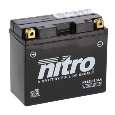 Batterie Nitro NT12B-4 SLA SLA FERME TYPE ACIDE SANS ENTRETIEN/PR&Ecirc;TE &Agrave; L'EMPLOI