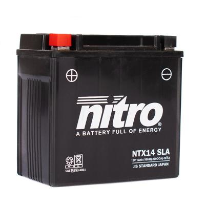 Batterie Nitro NTX14 SLA FERME TYPE ACIDE SANS ENTRETIEN/PR&Ecirc;TE &Agrave; L'EMPLOI