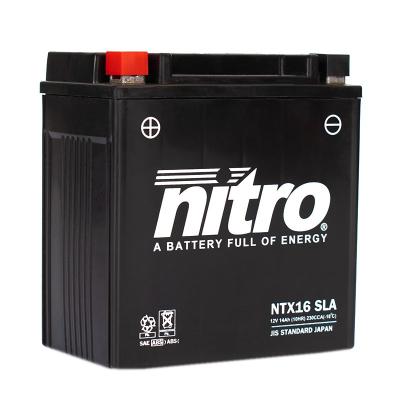 Batterie Nitro NTX16 SLA FERME TYPE ACIDE SANS ENTRETIEN/PR&Ecirc;TE &Agrave; L'EMPLOI