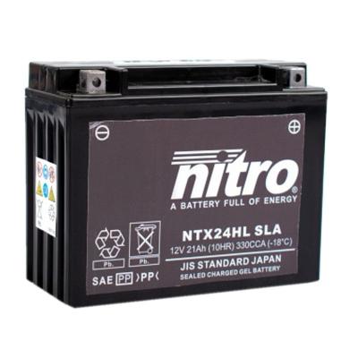 Batterie Nitro NTX24HL SLA FERME TYPE ACIDE SANS ENTRETIEN/PR&Ecirc;TE &Agrave; L'EMPLOI