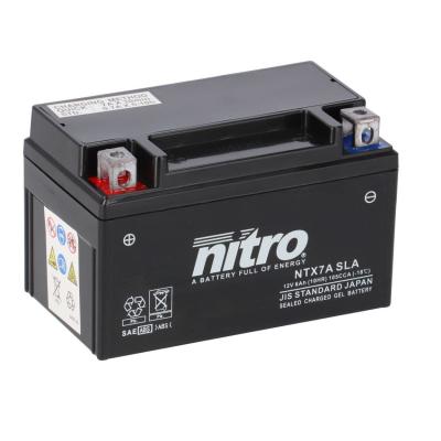 Batterie Nitro NTX7A SLA FERME TYPE ACIDE SANS ENTRETIEN/PR&Ecirc;TE &Agrave; L'EMPLOI