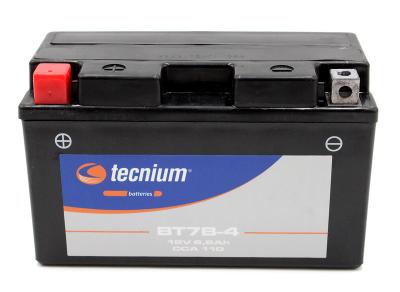 Batterie Tecnium sans entretien activ&eacute; usine - BT7B-4