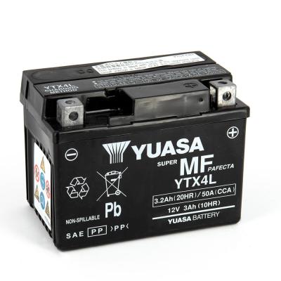 Batterie Yuasa YTX4l SLA - AGM - Sans Entretien