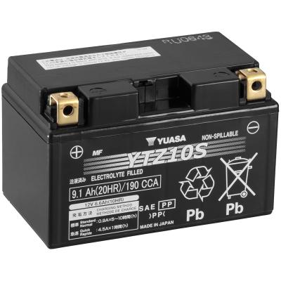 Batterie Yuasa YTZ10S ferm&eacute;e Type Acide Sans entretien
