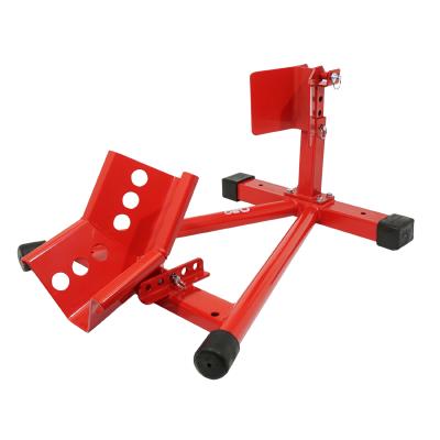 Bloque roue avant P2R AUTO - BLOQUANT REGLABLE COMPATIBLE 16 &agrave; 21 ACIER ROUGE