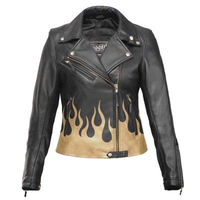 Blouson Moto Eudoxie EVE BURN