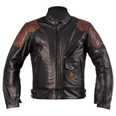 Blouson Moto Helstons CHUCK CUIR BUFFLE ET VACHETTE