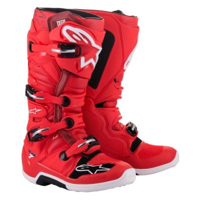 Bottes cross Alpinestars TECH 7 - RED 2023