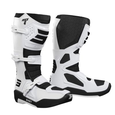 Bottes cross Shot RACE 4 - WHITE 2023