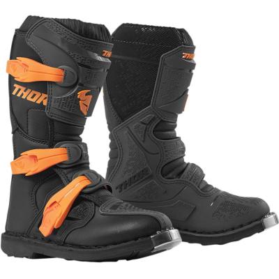 Bottes cross Thor BLITZ XP CHARCOAL/ORANGE ENFANT