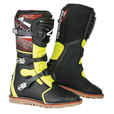Bottes trial Stylmartin IMPACT PRO NOIR/JAUNE 2020