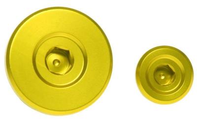 Bouchon de carter moteur RFX Jeu distribution moteur Pro (Jaune)