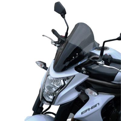 Bulle Bullster Haute protection fume gris 38 cm