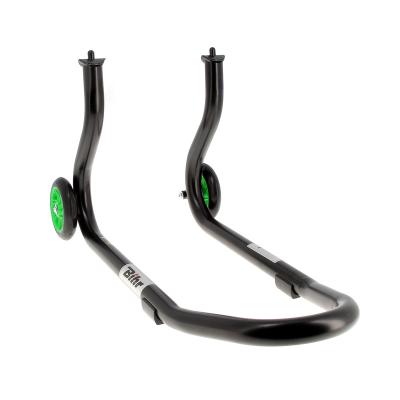 Béquille Bihr avant Home Track fixe noir mat roues vert