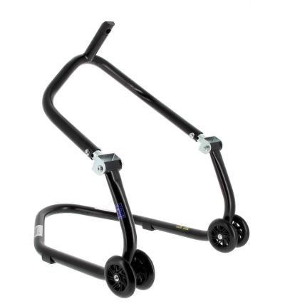 Béquille Bihr avant sous té Home Track noir mat roues noir