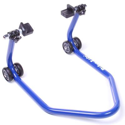 Béquille Bike Lift RS 17 BLEU AVEC SUPPORT CAOUTCHOUC