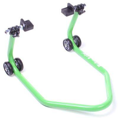 Béquille Bike Lift RS 17 VERT AVEC SUPPORT CAOUTCHOUC