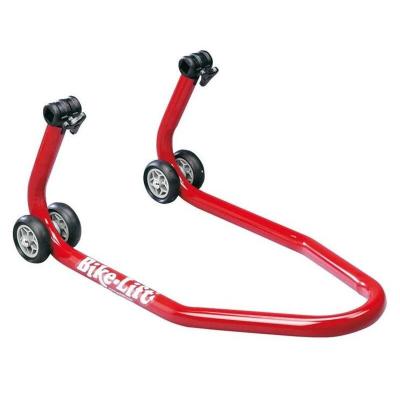Béquille Bike Lift avant universelle rouge avec supports coniques