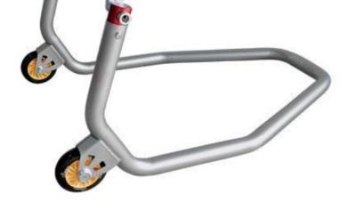 B&eacute;quille LighTech Arri&egrave;re - supports diabolos - Inox