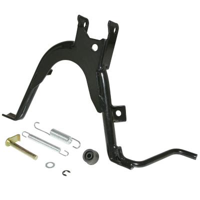 B&eacute;quille lat&eacute;rale P2R BEQUILLE SCOOT CENTRALE ADAPTABLE MBK 50 NITRO 1997+2012-YAMAHA 50 AEROX 1997+2012 NOIR -P2R-