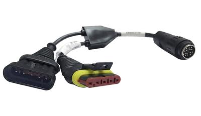 Cable de connexion diagnostique Byterd VESPA / MOTO GUZZI QUADRO COBO 5/5 PIN