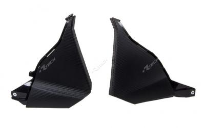 Caches de boite &agrave; air Racetech Revolution noir
