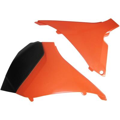 Caches de boite &agrave; air Ufo orange