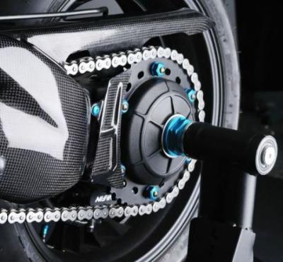 Carter de cha&icirc;ne LighTech carbone brillant CB1000R (08-17)