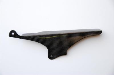 Carter de cha&icirc;ne inf&eacute;rieur LighTech carbone brillant RSV4 (09-14), Tuono V4R