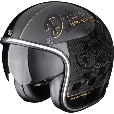 Casque BELFAST EVO CARBON ZIPPY SCORPION