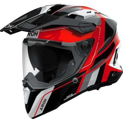 Casque COMMANDER 2 SKIP RED GLOSS AIROH