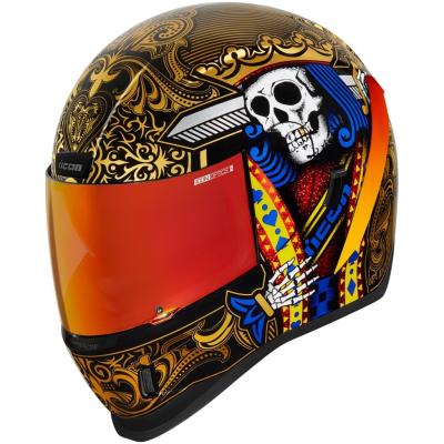 Casque Icon AIRFORM - SUICIDE KING