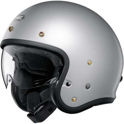 Casque J-O2 MAT LIGHT SILVER SHOEI