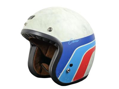 Casque Jet Origine Primo Classic Vintage Blanc