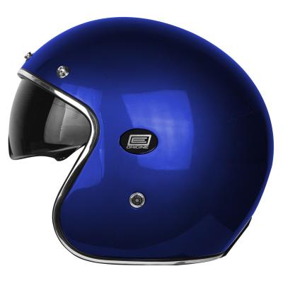 Casque Jet Origine Sirio Bleu Marine Brillant