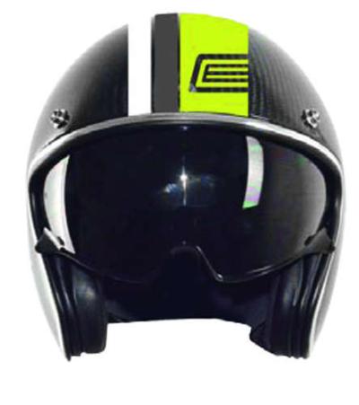 Casque Jet Origine Sirio Style Lime Mat