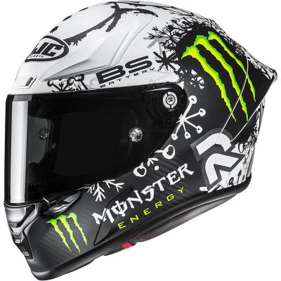 Casque RPHA 1 V2 CARBON SNOW DIABLO MC10SF HJC RPHA